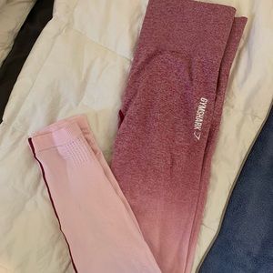 Gymshark ombré seamless - pink